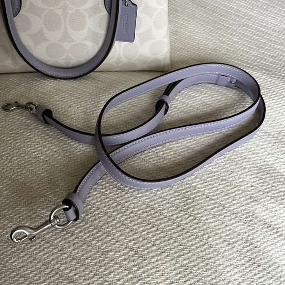 Coach Mini Darcie in Chalk/Mist NWT. - Picture 7 of 13